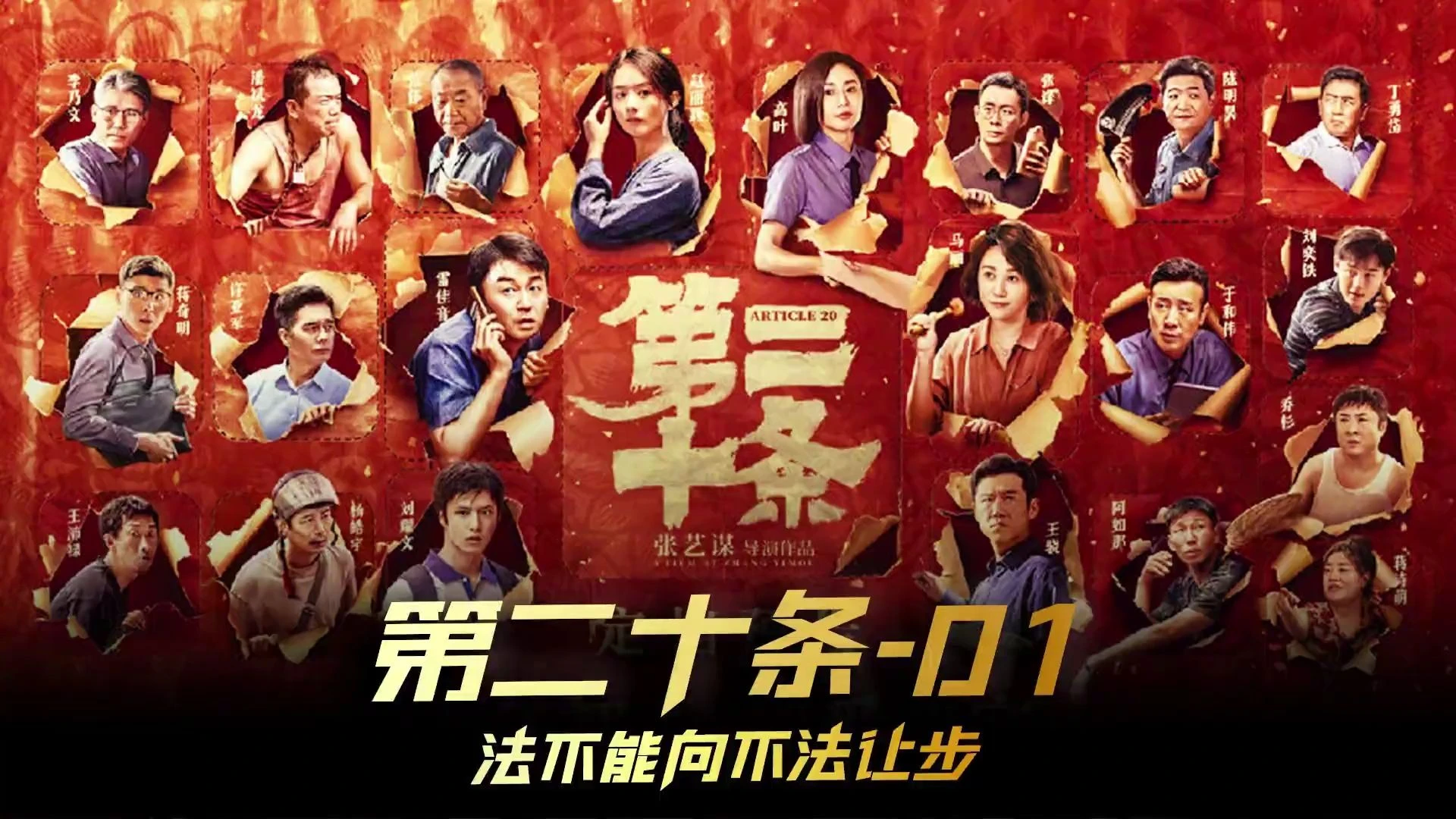 电影《第二十条》海报